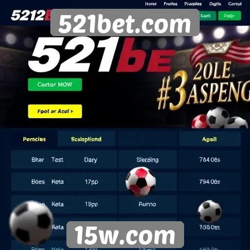 Promoções e bônus disponíveis no 521bet.com